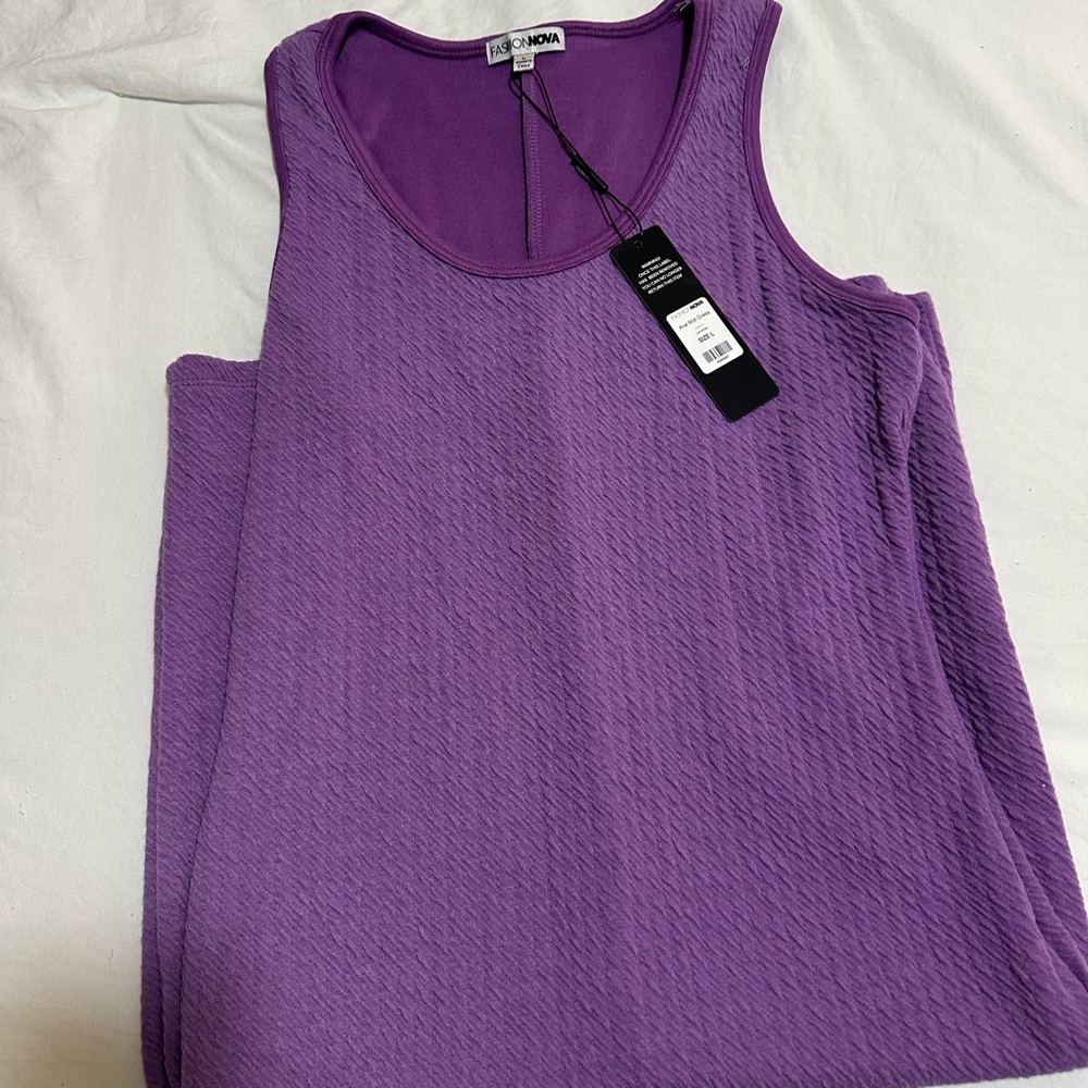 Fashion Nova Ava Mini Dress - Lavender - Picture 2 of 6